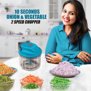 10 Seconds Onion & Vegetable 2 Speed Chopper (CHOP2)