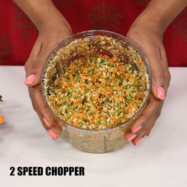 10 Seconds Onion & Vegetable 2 Speed Chopper (CHOP2)