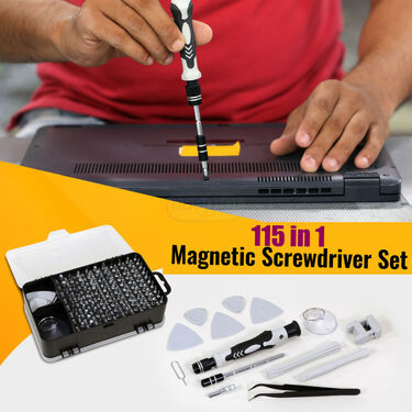 115 In 1 Magnetic Screwdriver Set (HT19)