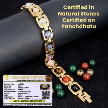 7 Chakras Bracelet (7CB1)