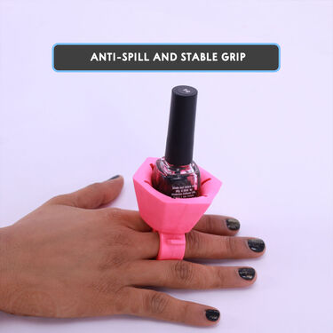 Silicon Nail Polish Bottle Holder Buy 1 Get 1 Free (2NPS)