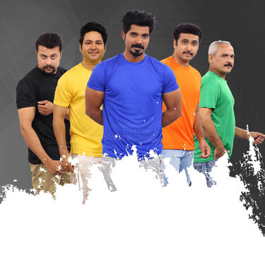 Pack of 5 Round Neck T-shirts (5RTS1)