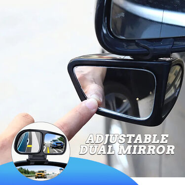 High Clarity Double Rear View Blindspot Mirror