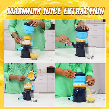 All Season Fruit Juicer - Extract Maximum Juice + Fruit & Vegetable Peeler (FJ9)