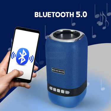 Powerful Colour Changing Boom Bass Bluetooth Speaker (BBS)