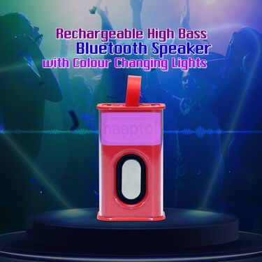 Bluetooth Speaker With Radio & Emergency Light (BLS)