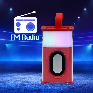 Bluetooth Speaker With Radio & Emergency Light (BLS)