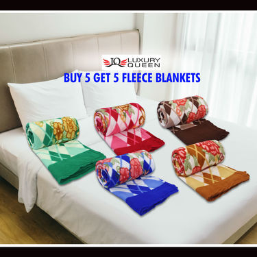 Buy 5 Get 5 Fleece Blankets (B5G519)