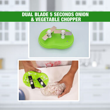 Dual Blade 5 Sec Onion & Vegetable Chopper (CHOP7)