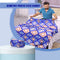 Geometric Printed Fleece Blanket (GFB1)
