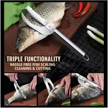 3 in 1 Fish Scale Scrapper (FS5)