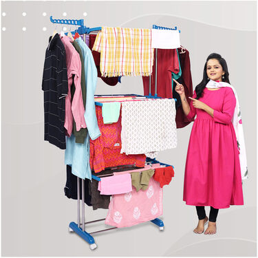 Foldable & Easy Clothes Drying Stand