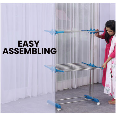 Foldable & Easy Clothes Drying Stand