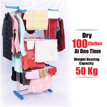 Foldable & Easy Clothes Drying Stand