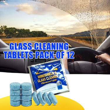 Glass cleaning Tablets - 12pcs