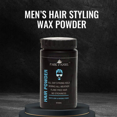 Mens Hair Styling Wax Powder