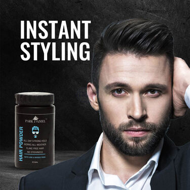 Mens Hair Styling Wax Powder