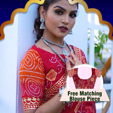 Karvachauth Special Designer Saree With Free Blouse - Pick any 1 (KCS1)