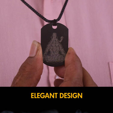 Lord Shiva Chain Pendant with 108 Names (MGJ43)