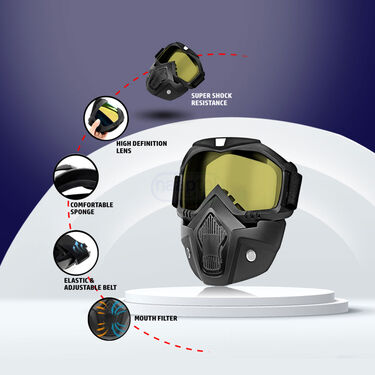 Motorcycle Protective Goggles Bike Face Mask (BFM)