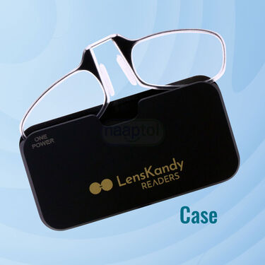 Easy To Carry Nose Clip One Power Reading Glasses (NCORG14)