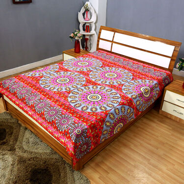 Pack of 12 Beautiful Double Bedsheets (12BS4)