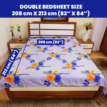 Pack of 12 Sweet Home Double Bedsheets (12BS7)