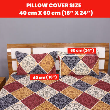 Pack of 5 Happy Living Double Bedsheets Set with 1 Bedsheet Set Free (5BS6+1)