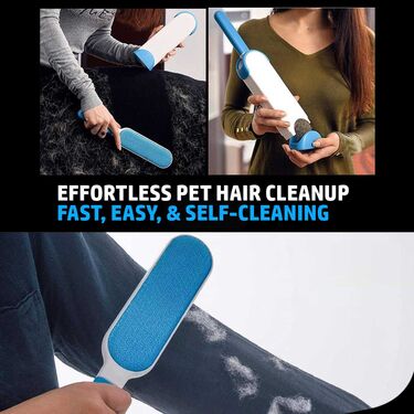 Reusable Pet Fur Remover With Self Cleaner