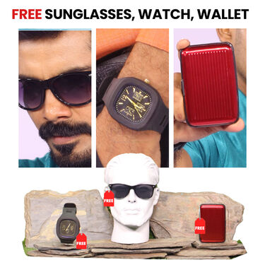 Pick Any 1 Stylish Leatherite Sandal + FREE Sunglasses + Watch + Wallet (SDC3)