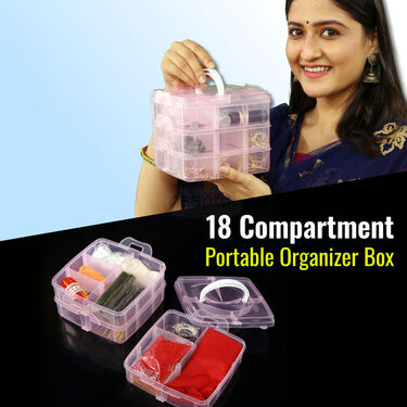 3 Layer Transparent Storage Box Organizer (SO-1)