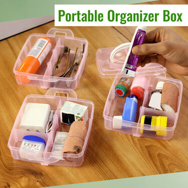 3 Layer Transparent Storage Box Organizer (SO-1)