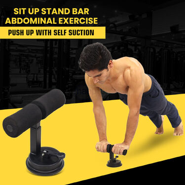 Sit up Stand Bar Abdominal Exercises Push up with Self Suction (FAS25)