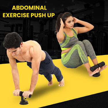 Sit up Stand Bar Abdominal Exercises Push up with Self Suction (FAS25)