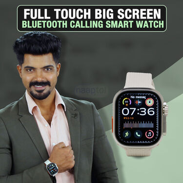 Full Touch Big Screen Bluetooth Calling Smart Watch (W1)