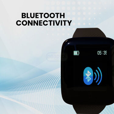 Smart Watch With Free Wireless Bluetooth Earpods And Mobile Stand (BCSW21)