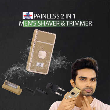 Painless 2 in 1 Mens Shaver & Trimmer (TS2)