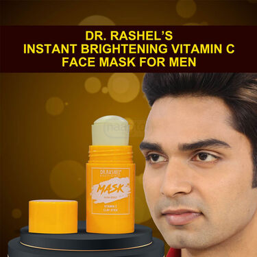 Dr Rashels Instant Brightening Vitamin C Face Mask For Men (VCCSM)