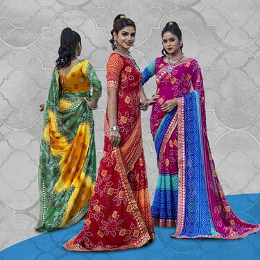 Wedding Special Designer Saree with Free Blouse - Pick Any 1 (WDS-2)